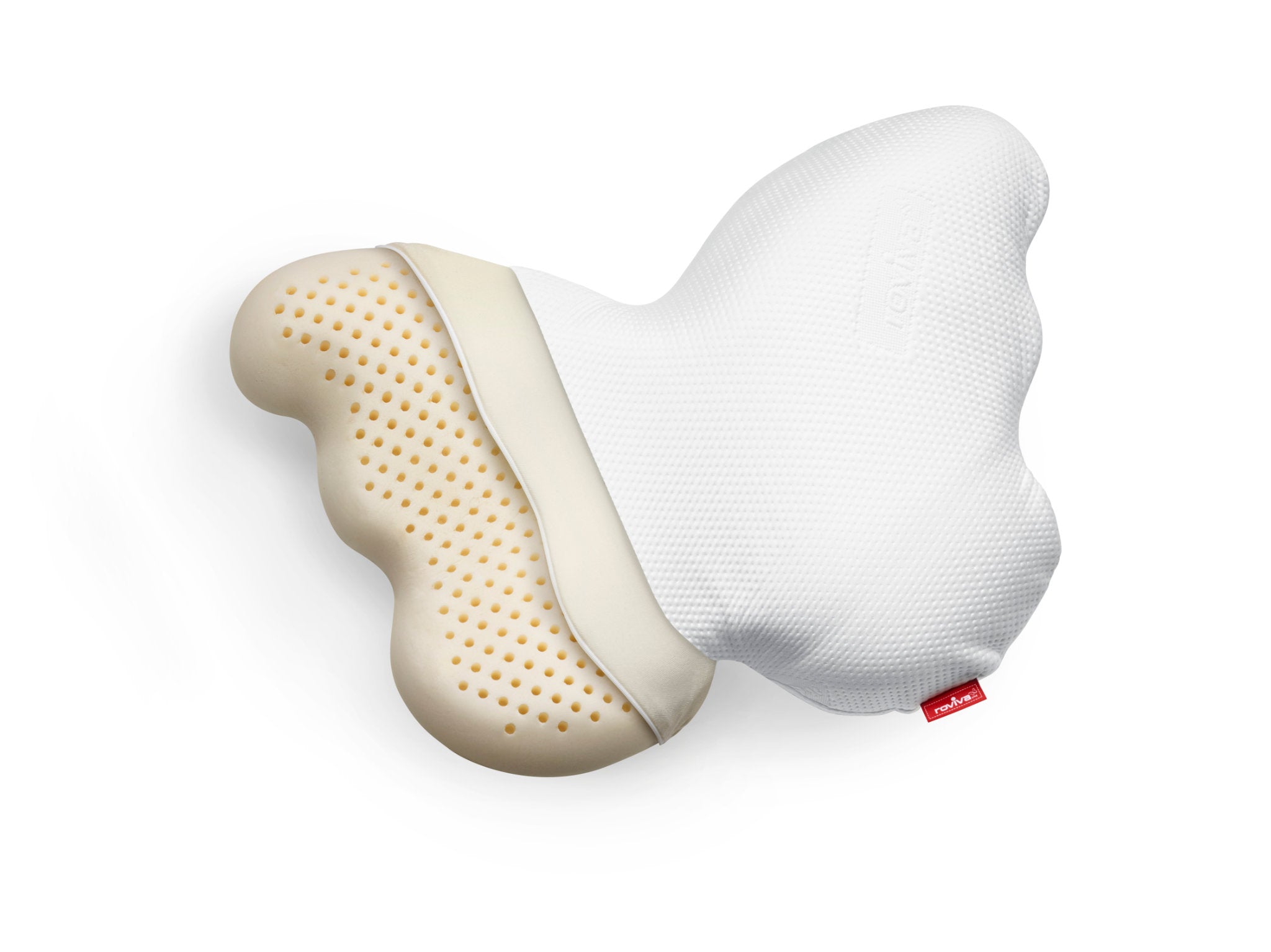 roviva Komfortkissen papillon nature Seitenansicht