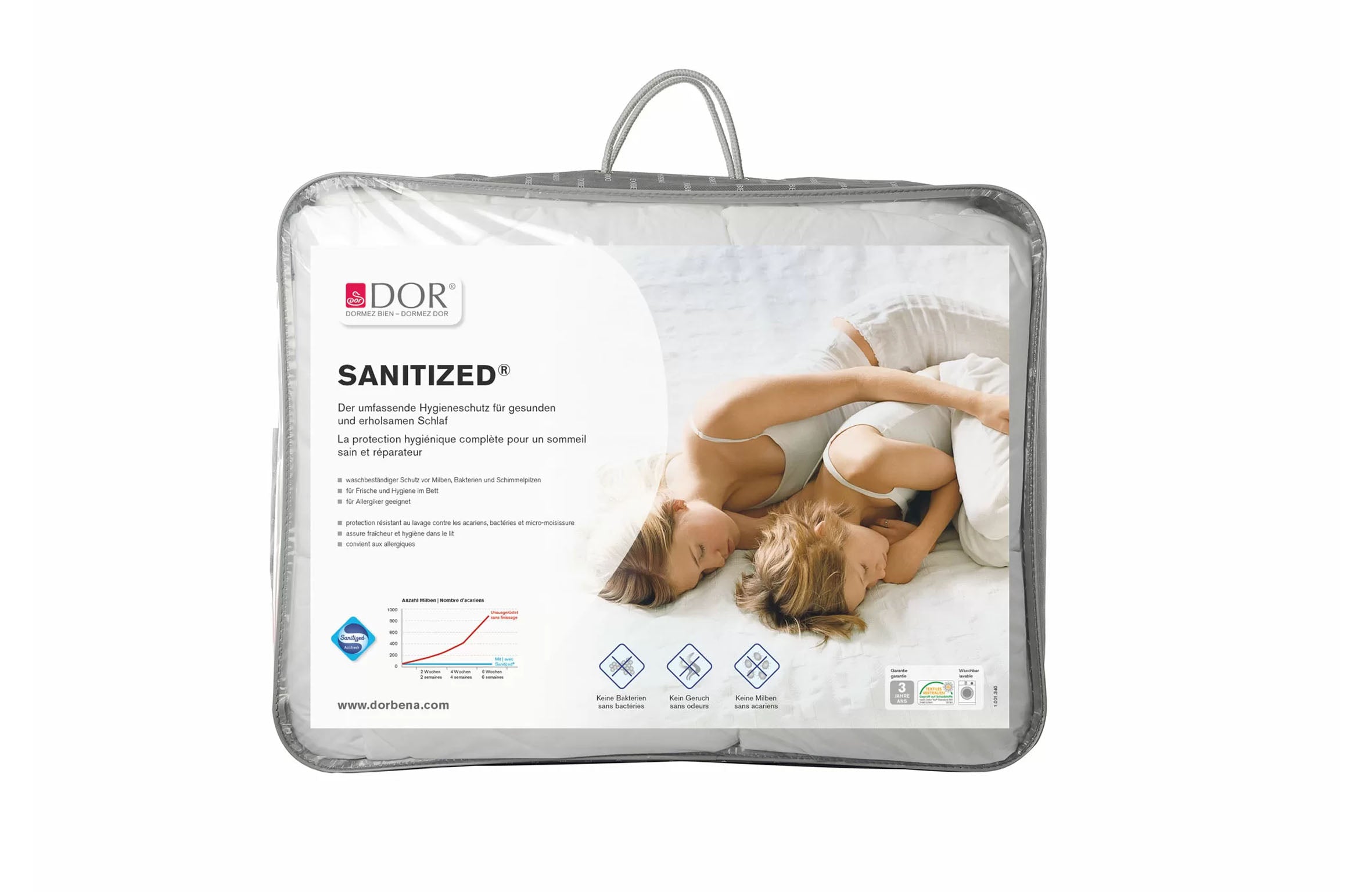 Hochwertiges Dorbena KALMIA Duvet in der Ausführung Leicht