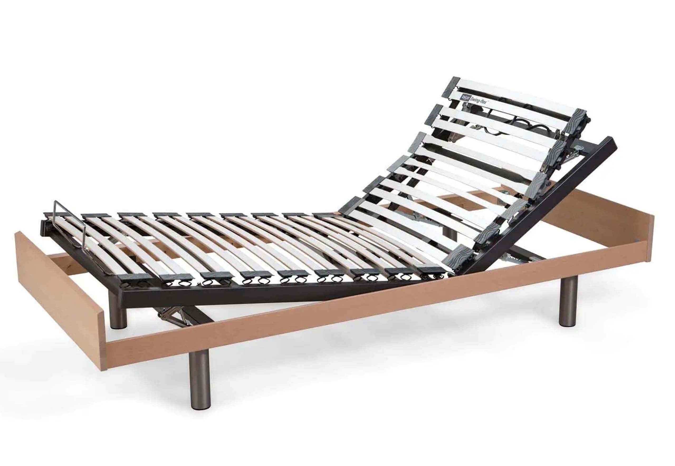 Swing-flex® Couch Modell C in Buche Natur