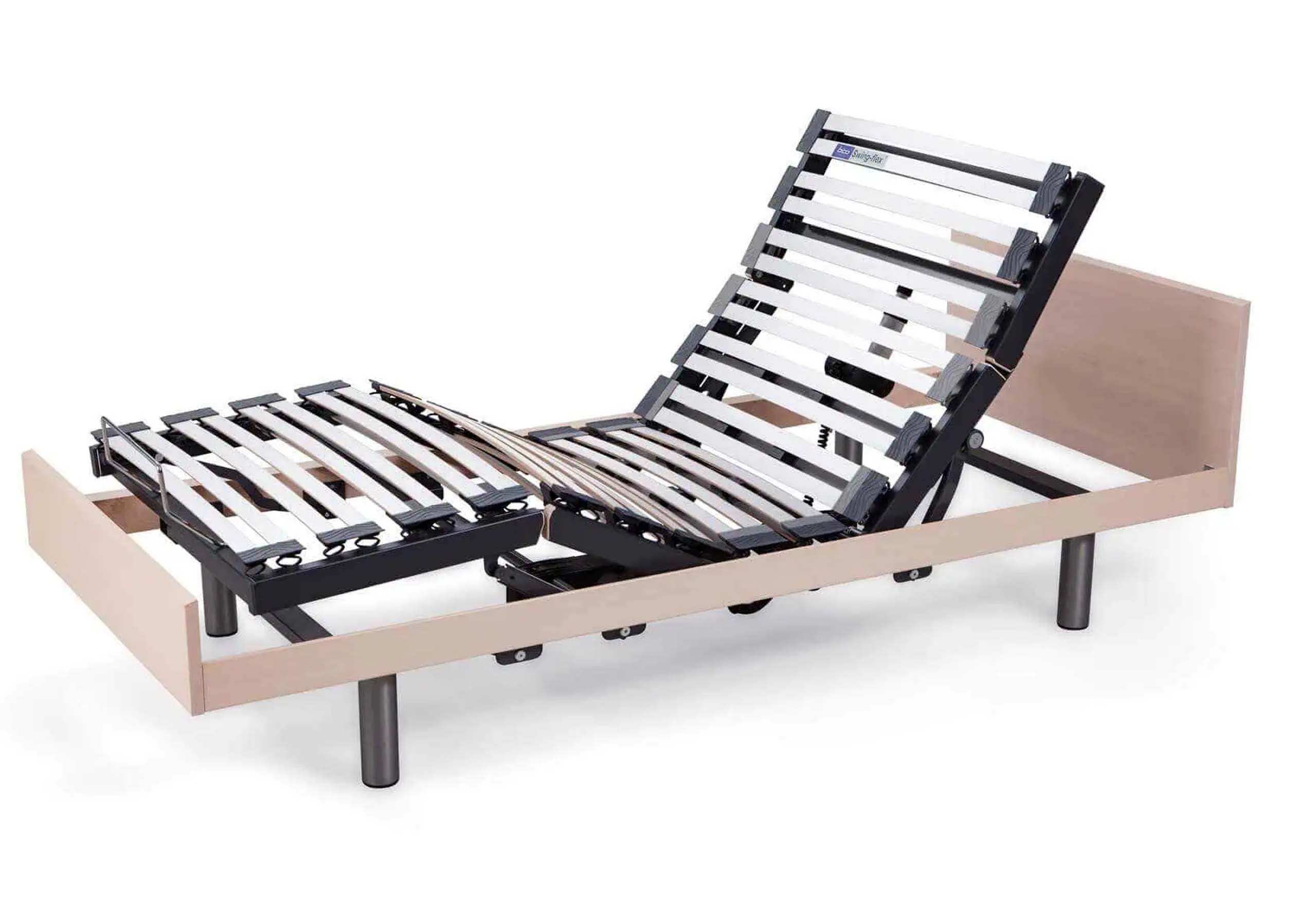 BICO Swing-flex® Couch Mobiletto M3, Buche Natur Weiss 