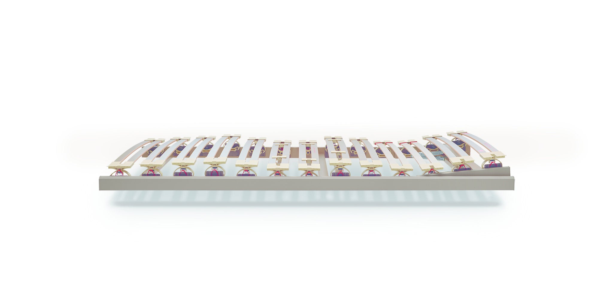 Höhenverstellbare Federelemente beim roviva dream-away contour mit Kopfhochlagerung