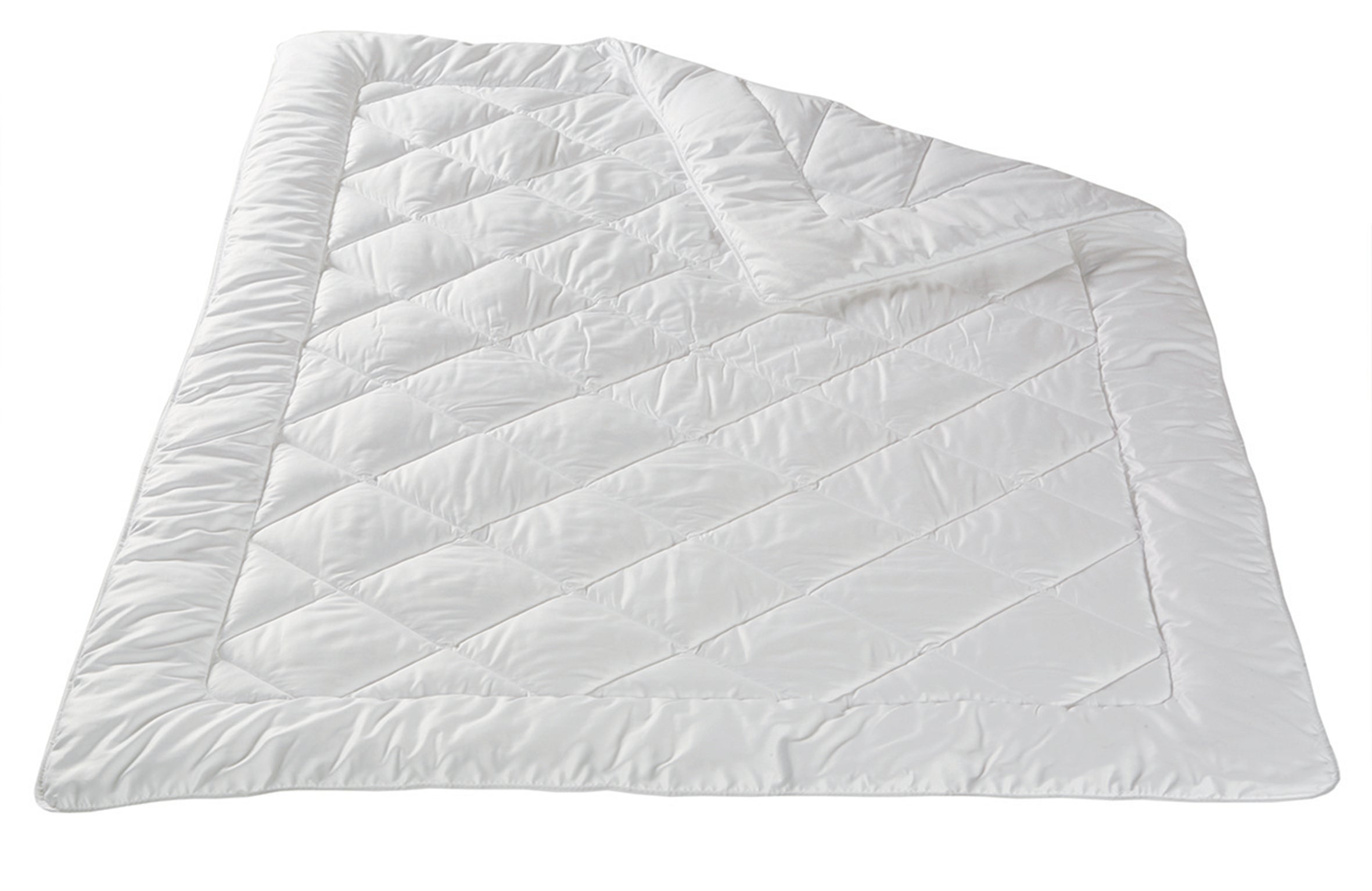 NOLANA Duvet mit Satin extrasoft Bezug für das ganze Jahr